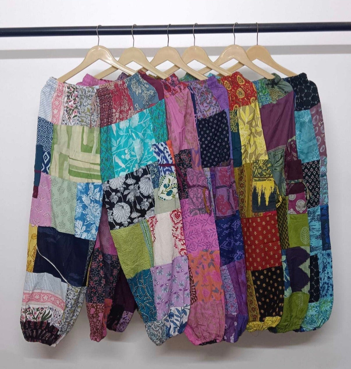 Boho Patchwork Pants