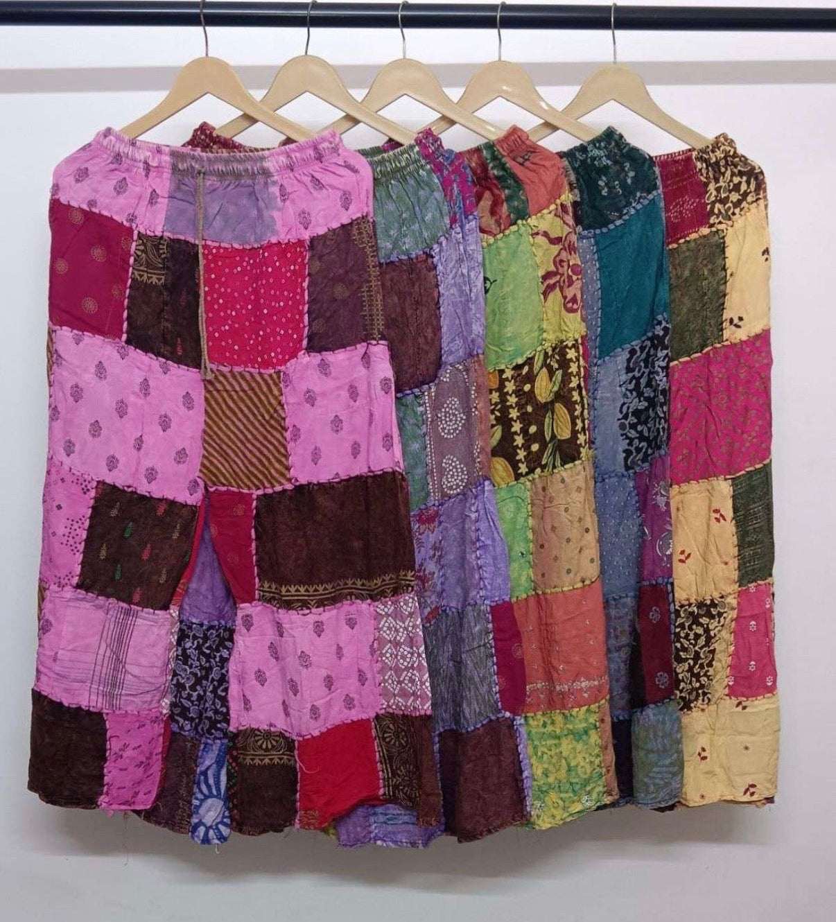 Boho Patchwork Pants